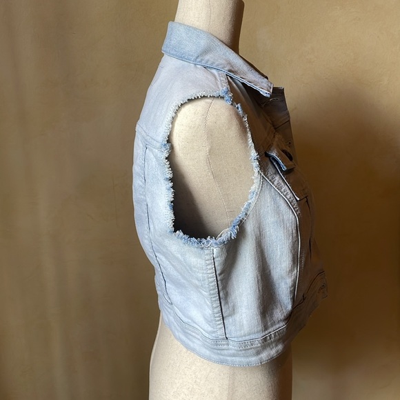 ZCO Jeans Denim Crop Vest - Picture 5 of 7